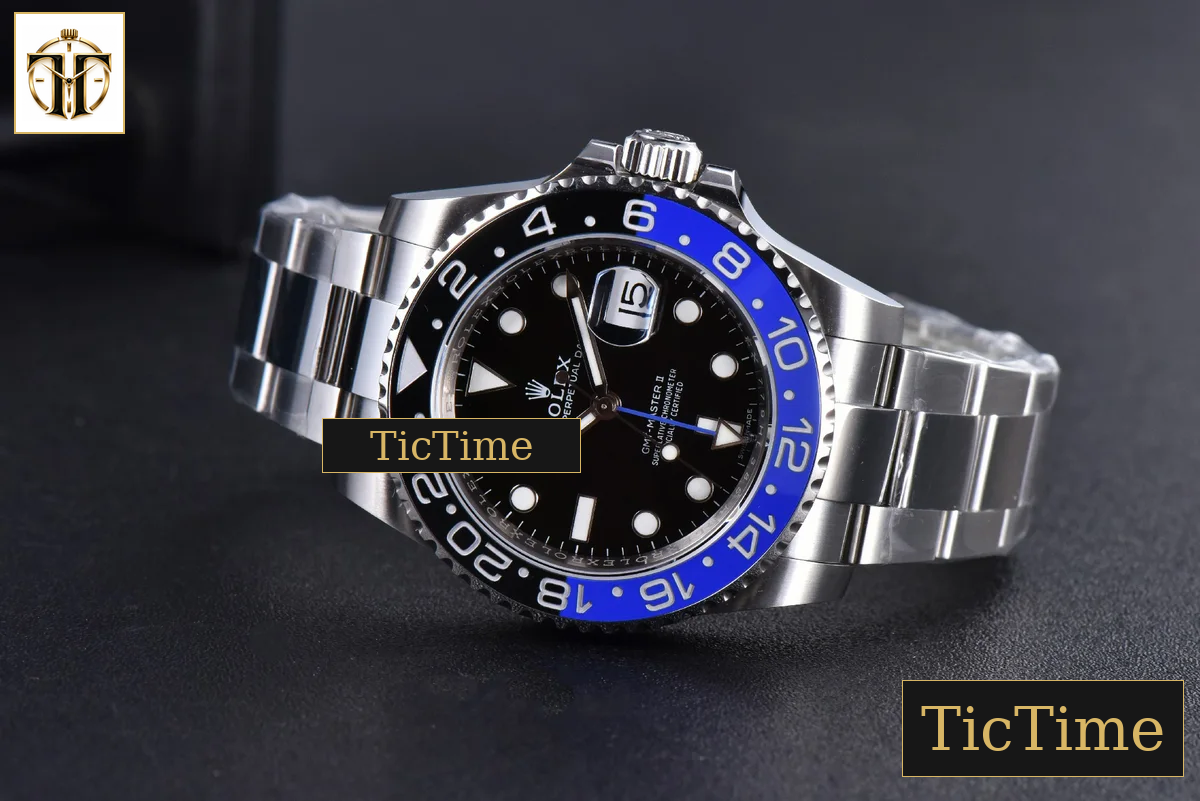 GMT Master BLNR 126710 V9F Black DIial Oyster Bracelet A3285 — foto 17