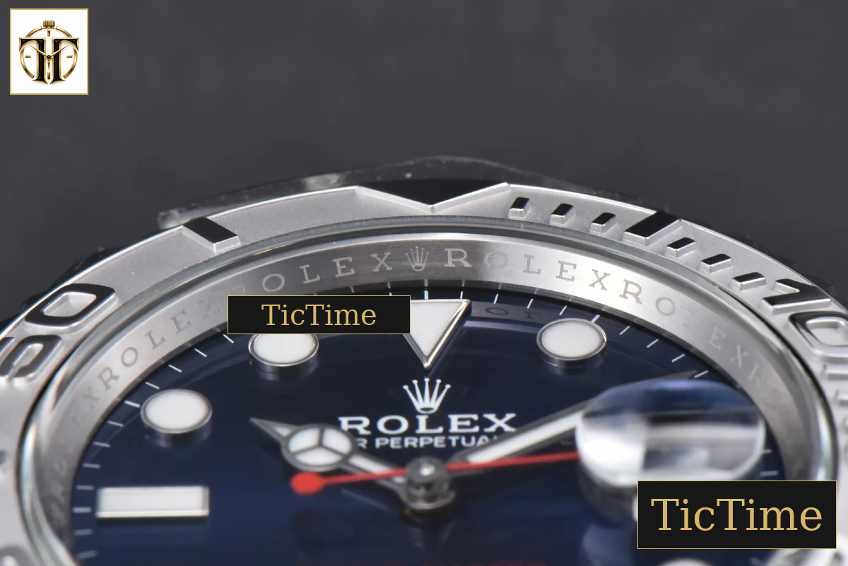 Yacht-Master 904L 126622 40mm Clean Factory Blue Dial SS Bracelet VR3235 — foto 13