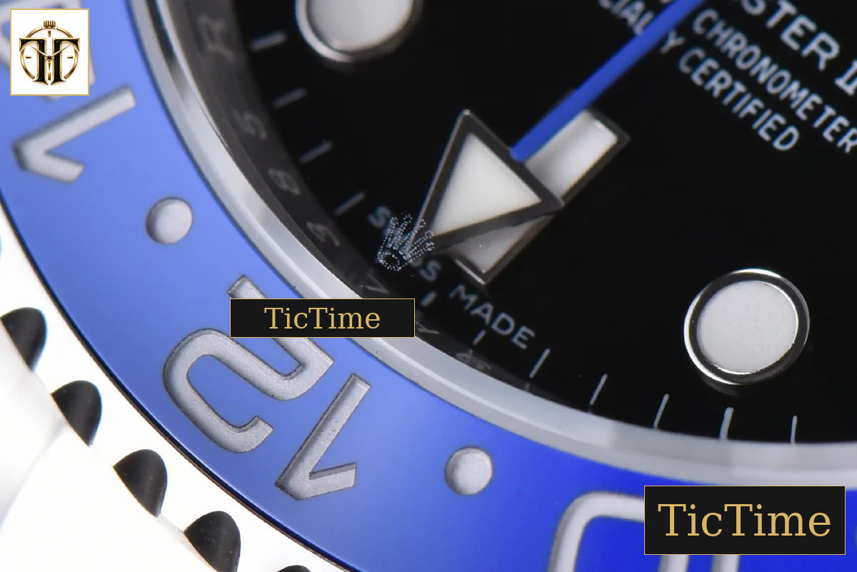 GMT Master BLNR 126710 V9F Black DIial Oyster Bracelet A3285 — foto 11