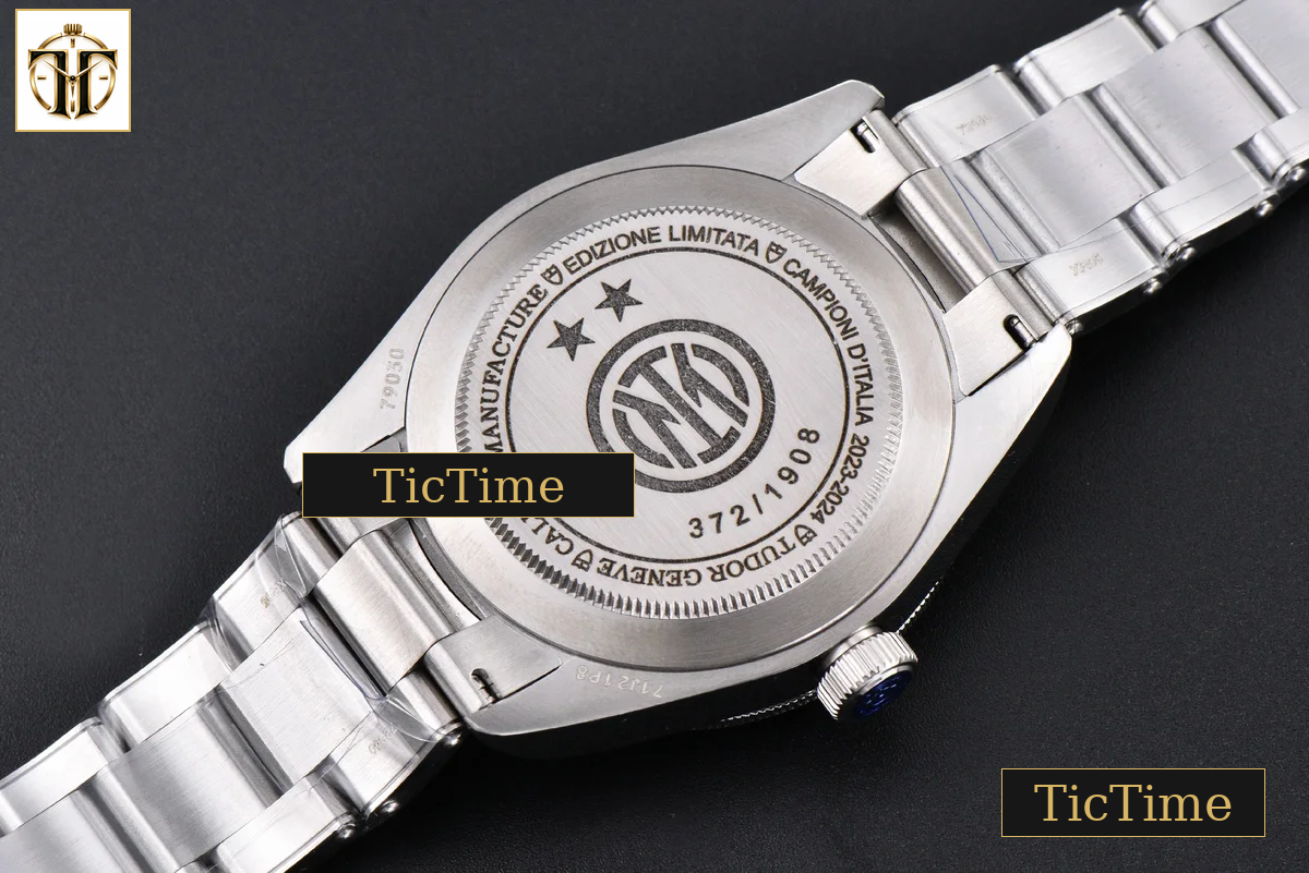 Black Bay Fifty Eight Inter Milan 39mm ZF SS Gradient Blue Dial SS Bracelet A2824 — foto 16