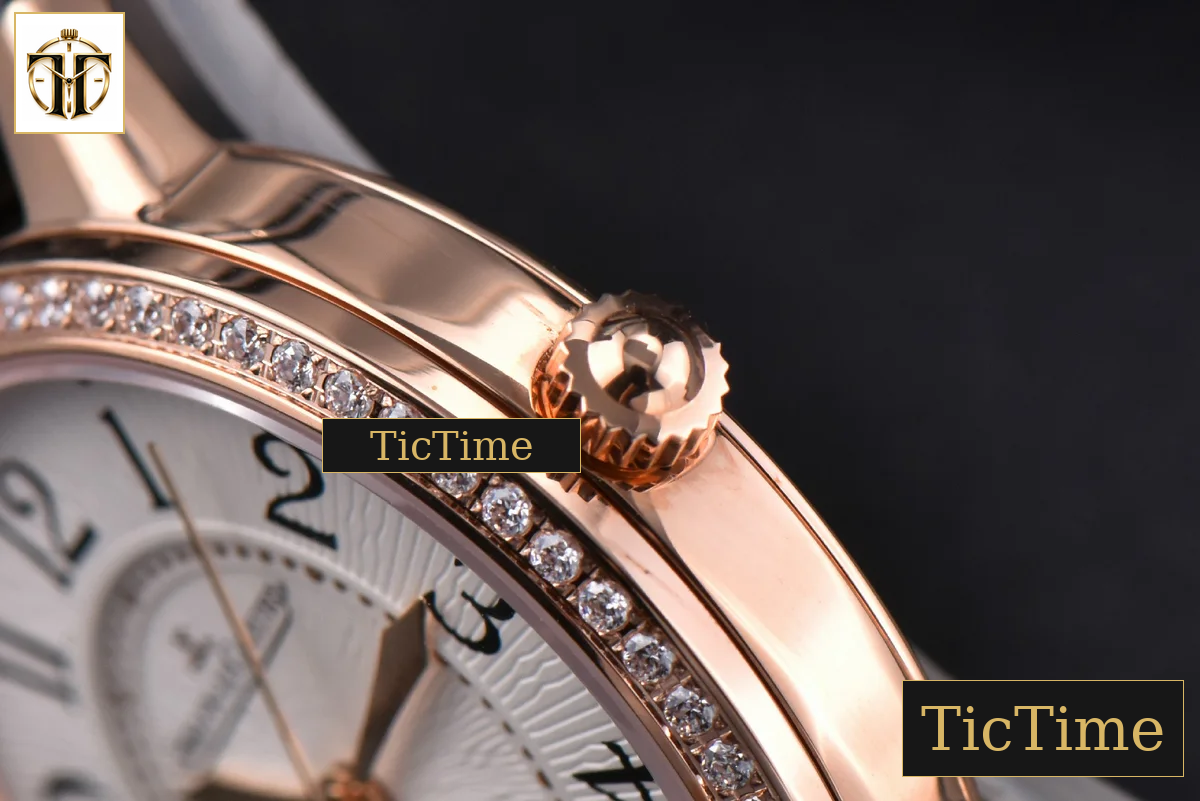 Rendez-vous Night Day 37mm ZF RG Diamond White Dial Brown Leather Strap MY9015 — foto 10