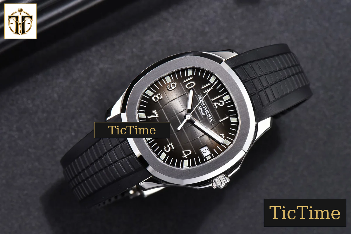 Aquanaut 5167 40mm 3KF Black Dial Black Rubber Strap V3 A330 — foto 24