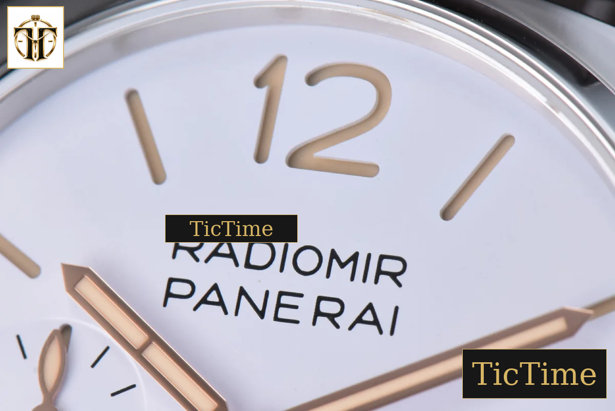 Radiomir PAM1292 40mm VSF White Dial Leather Strap P900 — foto 5