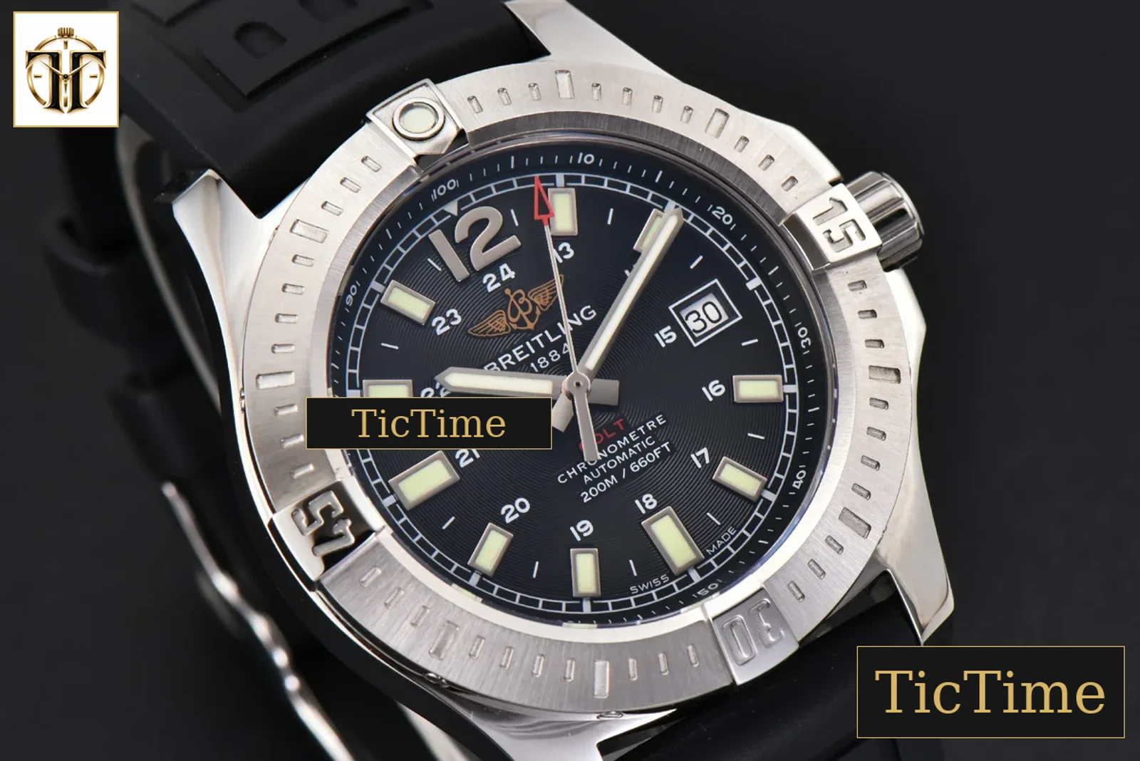 Avenger Automatic 43mm TF Black Dial Black Nylon Strap A2824 — foto 11