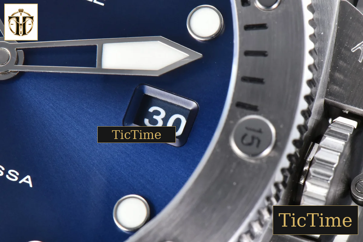 Submersible Quaranta PAM1391 44mm TTF Blue Dial Rubber Strap P9010 — foto 7