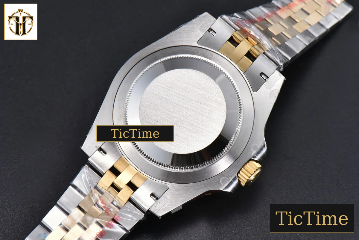 GMT Master II 904L 126713 40mm GMF YG/SS Black/Gray Bezel Black Dial Jubilee Bracelet SH3285 — foto 19