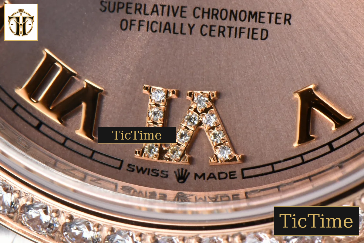 DateJust 126231 36mm VSF RG/SS Diamond RG Dial Diamond Roma Marker Jubilee Bracelet VS3235 — foto 8