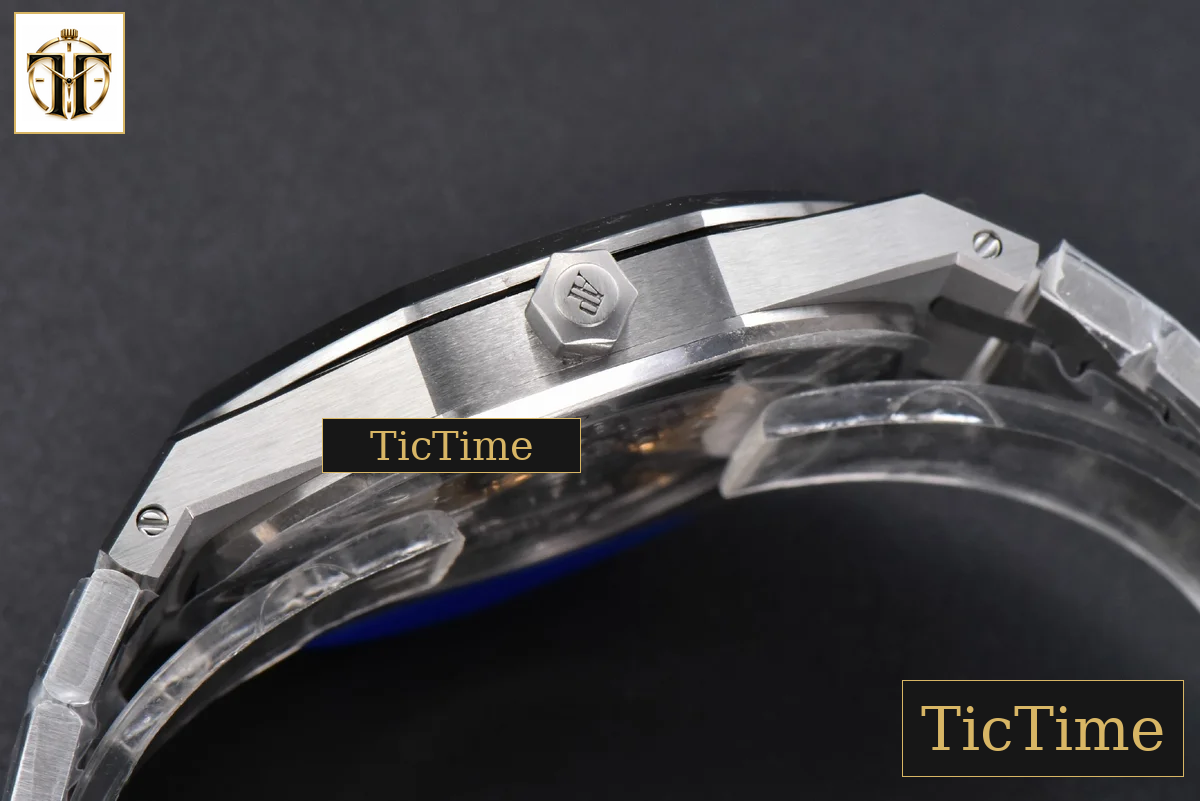 Royal Oak “50th Anniversary” 16202 39mm ZF Blue Textured Dial SS Bracelet A7121 — foto 16