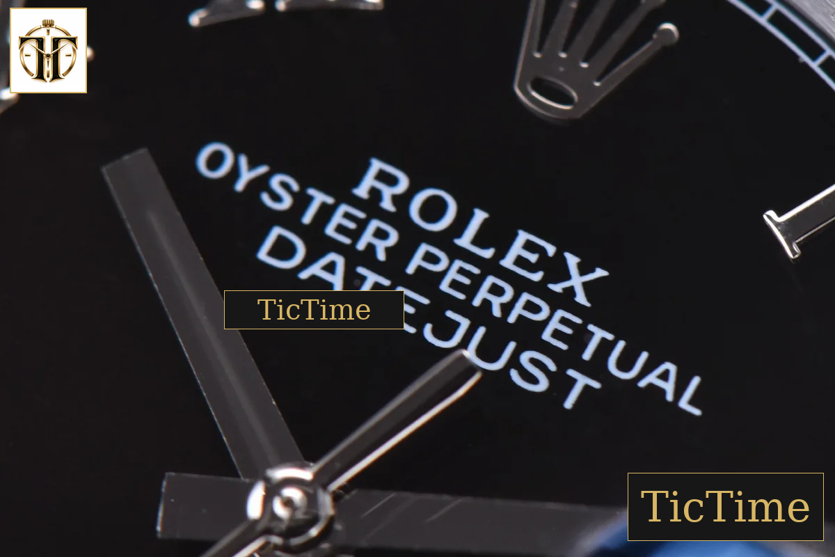 DateJust 36mm EWF SS Black Dial Diamond Roma Marker Diamond Bezel Oyster Bracelet A3235 — foto 6