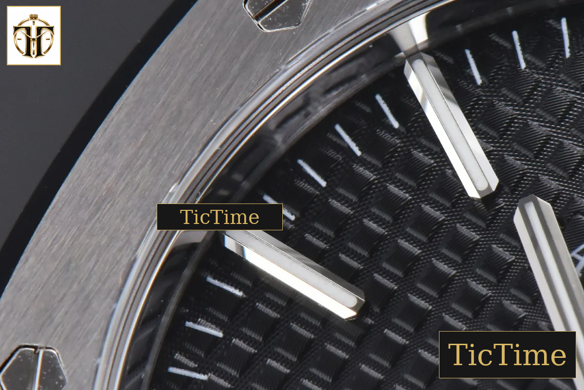 Royal Oak 15400 41mm ORF Black Textured Dial SS Bracelet A3120 — foto 6