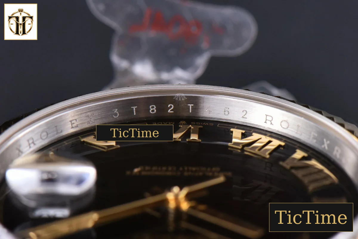 Datejust 41mm GMF YG/SS Black Dial Roma Marker Fluted Bezel Jubille Bracelet VR3235 — foto 14