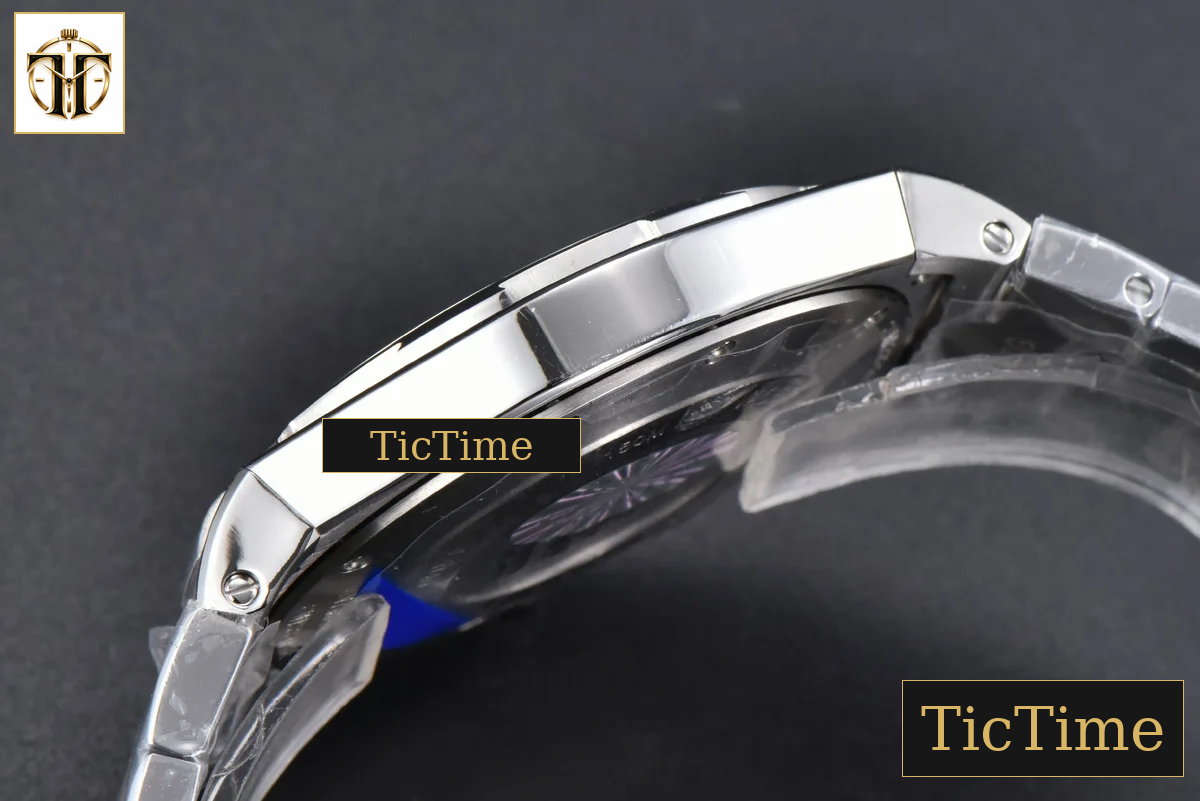 Overseas 47040 42mm PPF Black Dial SS Bracelet A1226 — foto 16
