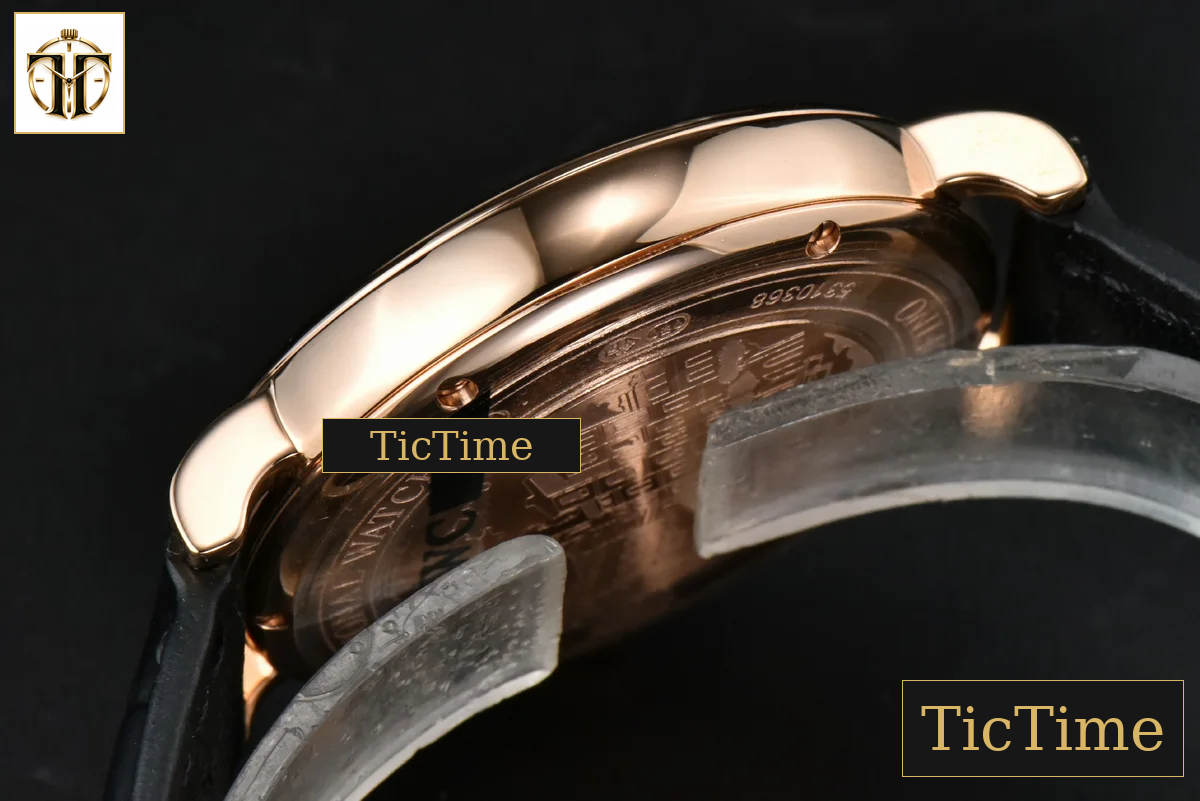 Portofino Automatic 40mm ZF RG Blue Dial RG Marker Black Croc Strap A9019 — foto 13
