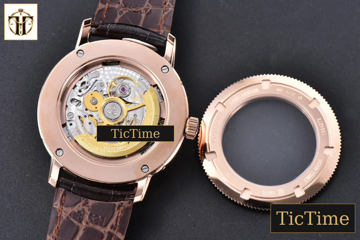 Traditionnelle 4010T 41mm MXF RG White Dial Brown Leather Strap A2460QCL — foto 17