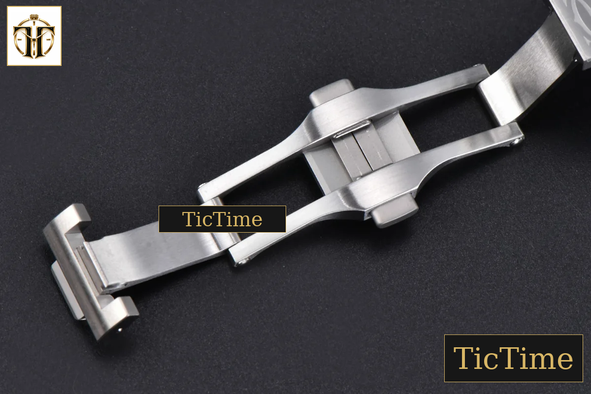 Santos de Cartier Medium 35mm BVF YG/SS White Dial YG/SS Bracelet Miyota 9039 — foto 29