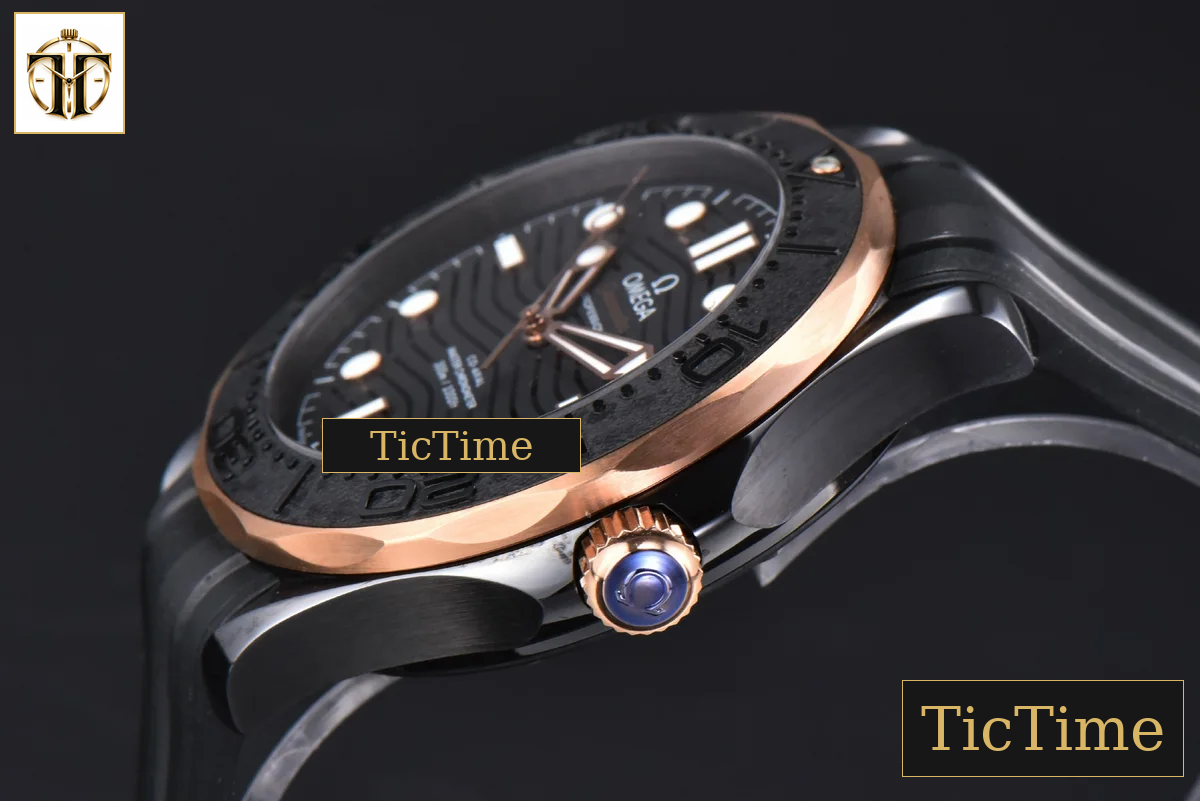 Seamaster Diver 300M 43.5mm VSF RG Nekton Ceramic Black Dial Black Rubber Strap VS8806 — foto 11