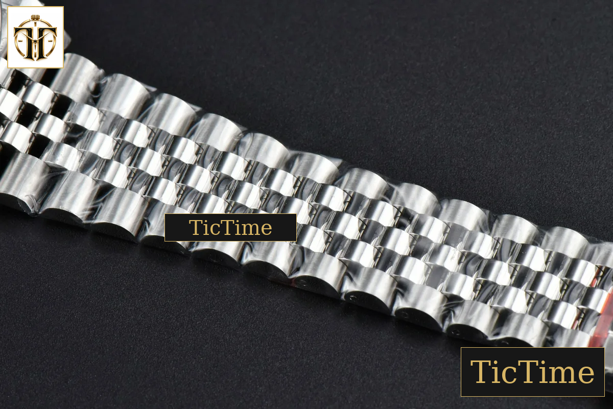 DateJust Smooth Bezel 126300 41mm VSF Gray Dial Jubilee Bracelet VS3235 — foto 27