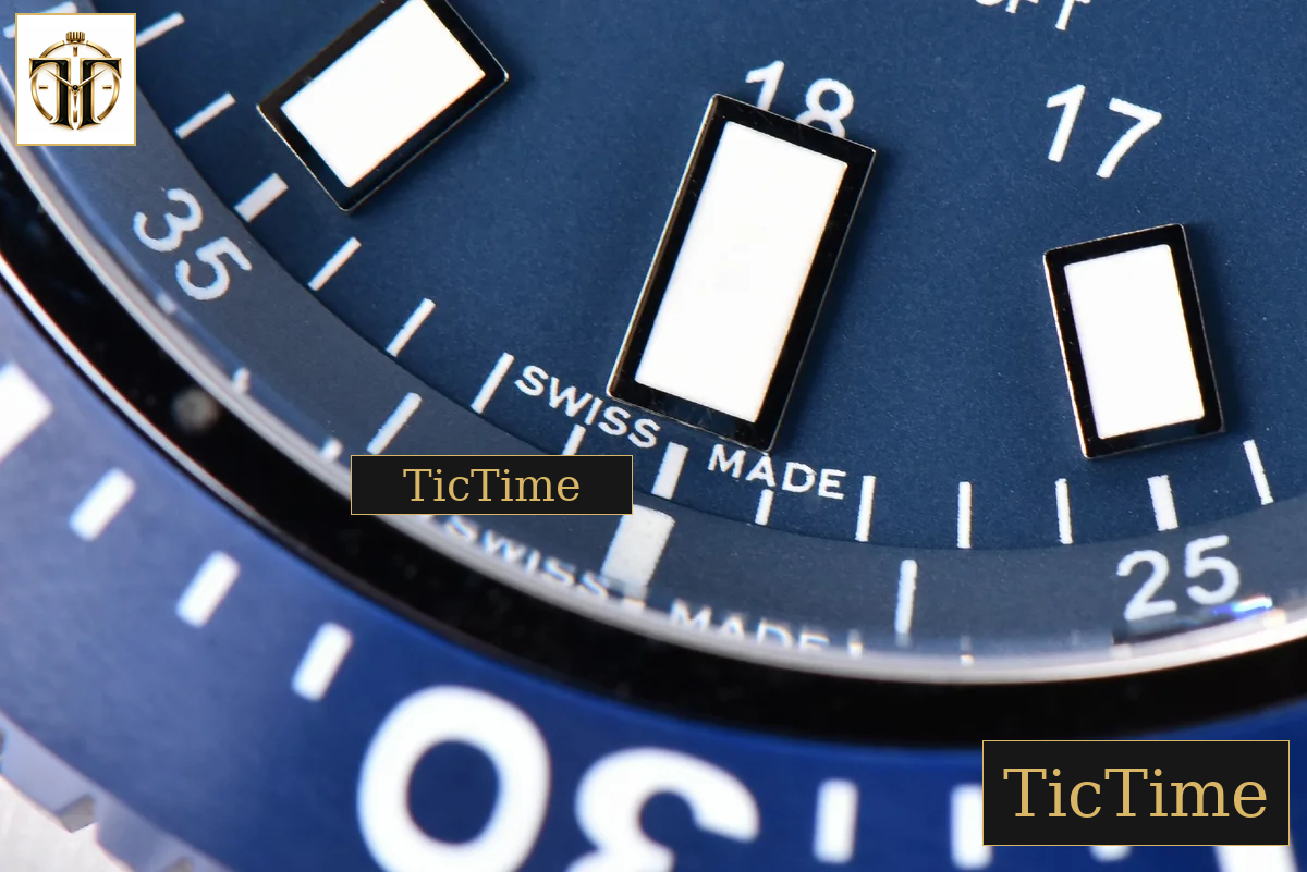 Superocean 44mm TF Black Ceramic Blue Dial SS Bracelet A2824 — foto 20