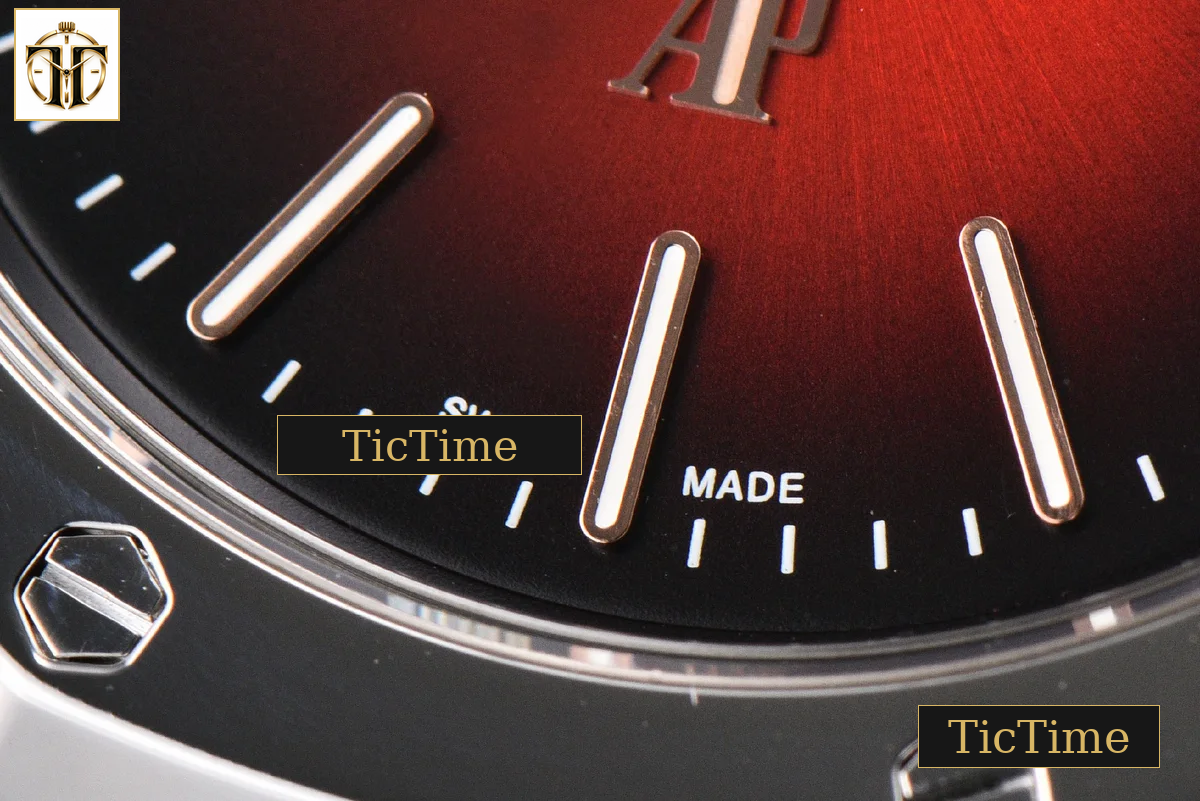 Royal Oak 16202 39mm ZF Titanium Gradient Red Dial SS Bracelet V2 A2121 — foto 8