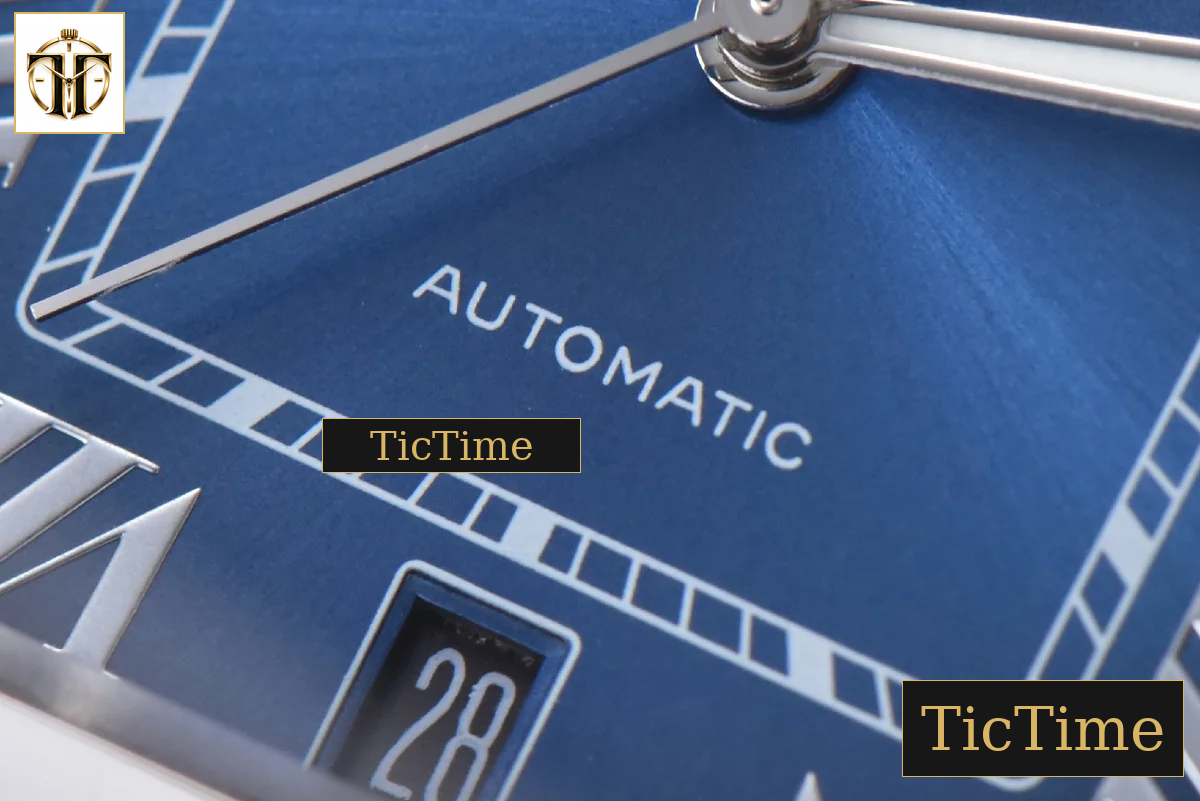 Santos de Cartier XL 40mm BVF Blue Dial SS Bracelet Miyota 9019 — foto 8