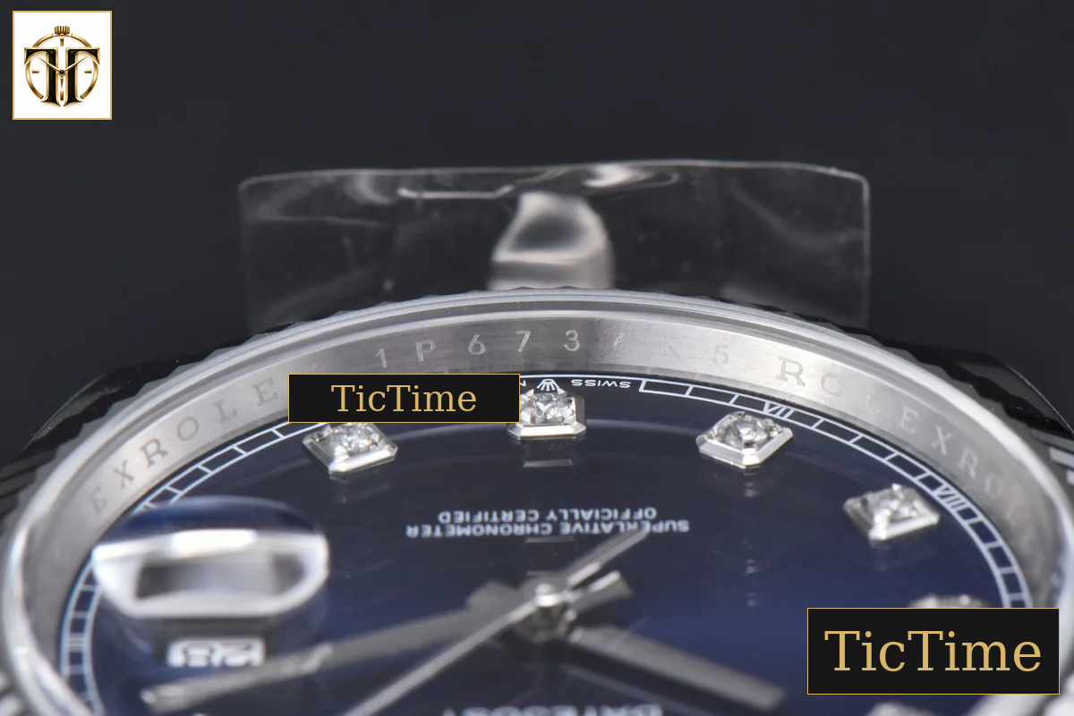 DateJust 904L 126334 41mm Clean Factory Blue Dial Diamond Marker Jubilee Bracelet VR3235 — foto 14