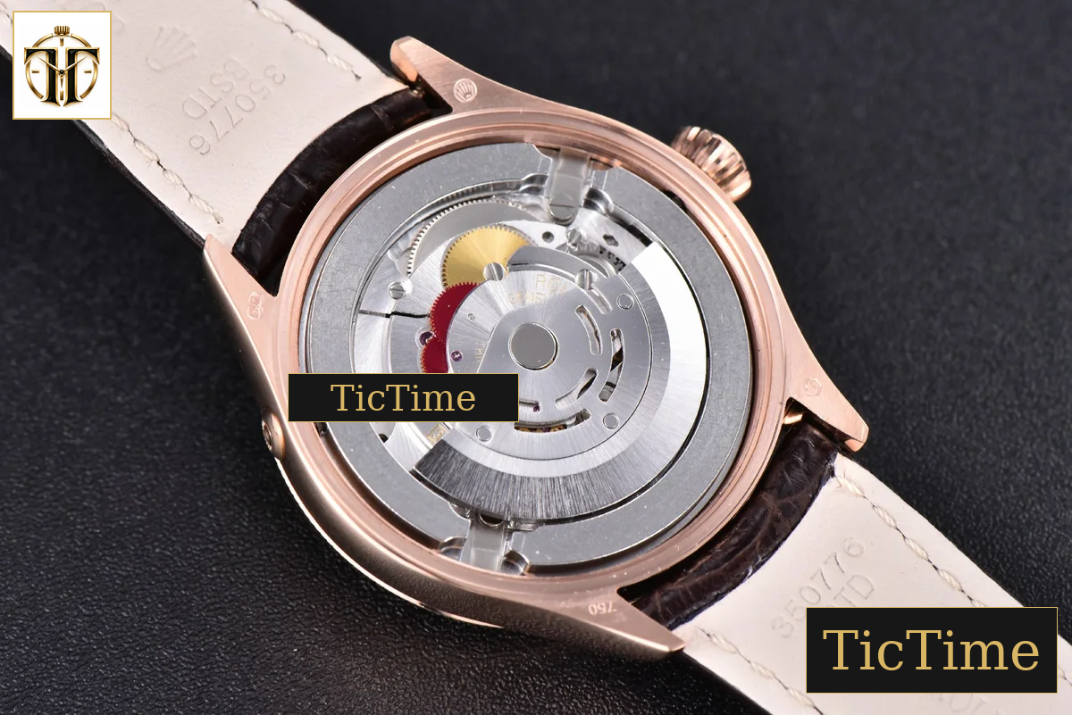 Cellini Moonphase 50535 40mm KZF RG white dial Mod Asia 3195 — foto 28