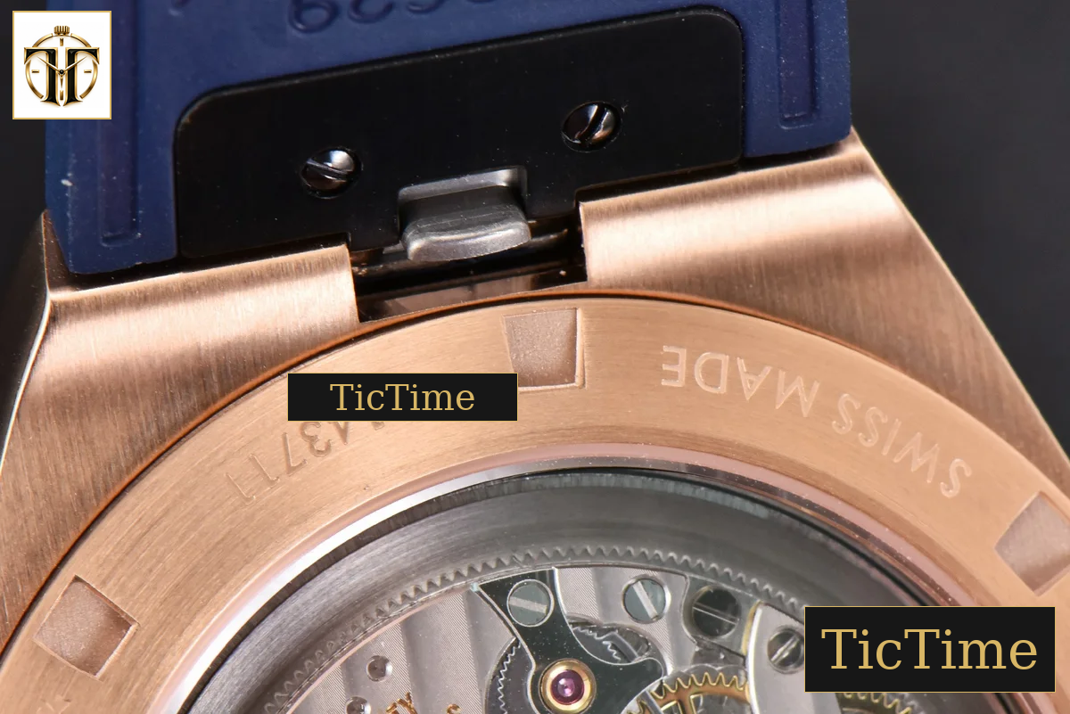 Overseas Tourbillon 6000V 42.5mm BBRF RG Blue Dial Blue Rubber Strap Tourb — foto 26