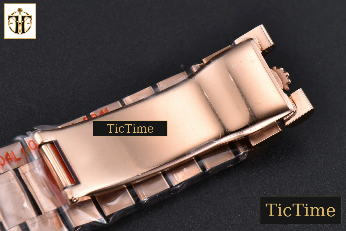 DayDate Tungsten 40mm GMF RG Sinople Dial Diamond Marker President Bracelet 165g VR3255 — foto 36