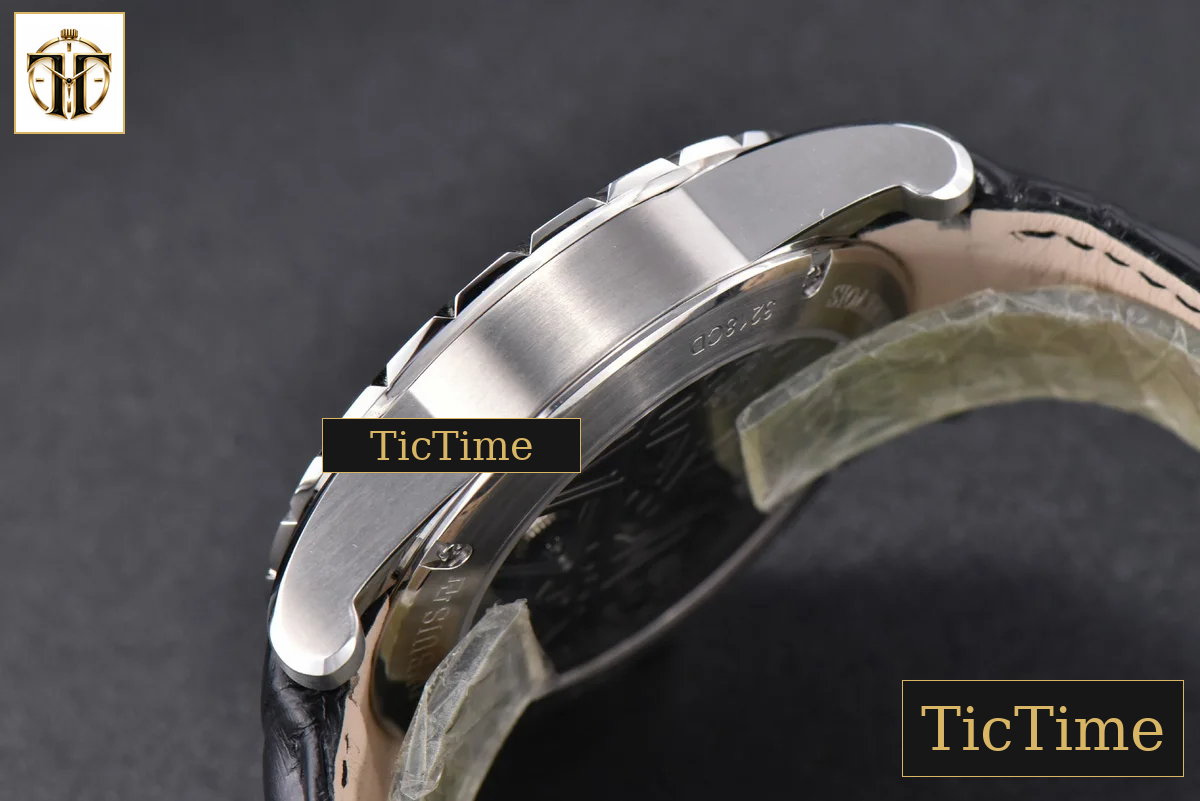 Excalibur 45mm JBF SS Black Crown Skeleton Dial Black Croc Leather Strap Tourbillon A2136 — foto 14