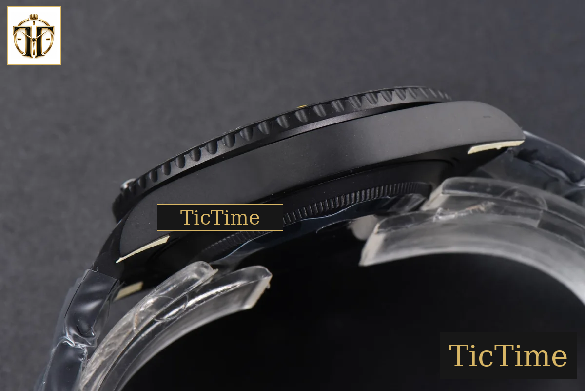 Submariner DIW DLC 41mm VSF Yellow Gradient Dial SS Bracelet VS3135 — foto 18