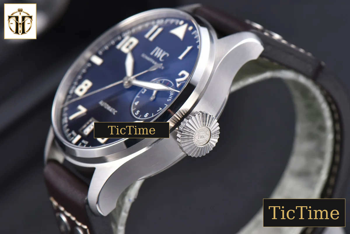 Big Pilot Rodeo Drive IW501002 46mm ZF Blue Dial Leather Strap V2 A51111 — foto 10