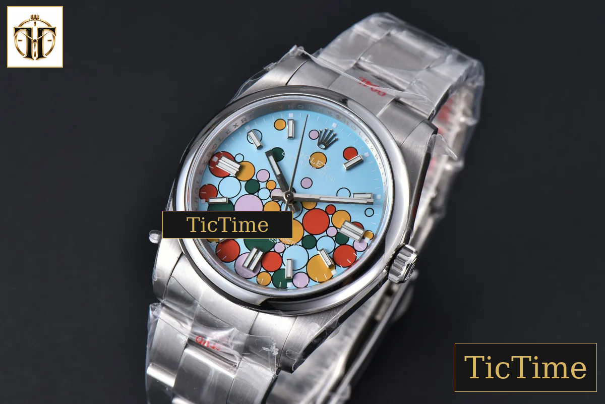 Oyster Perpetual 904L Smooth Bezel 126300 41mm GMF Tiffany Blue Ballon Dial SS Bracelet VR3230 — foto 5