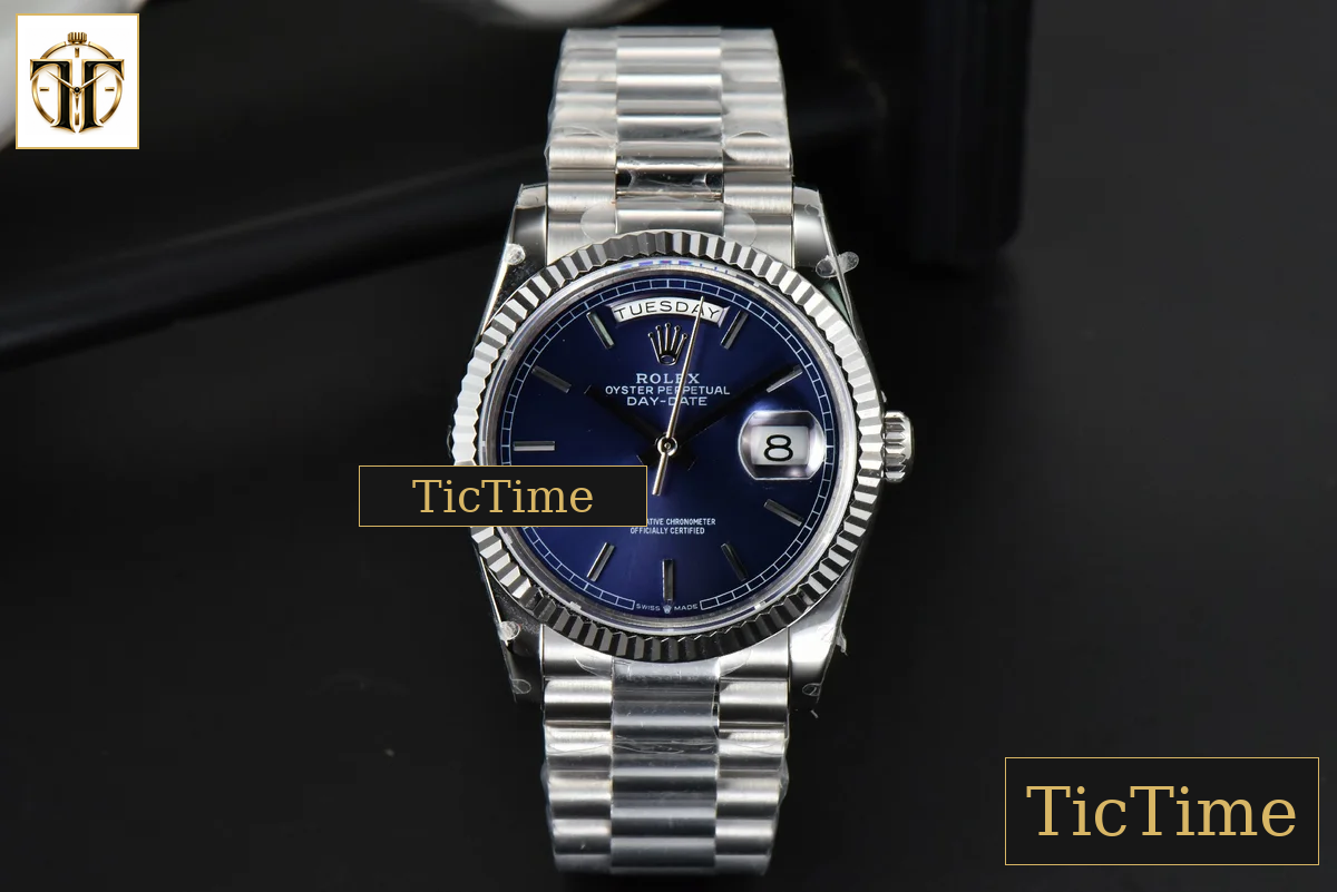 DayDate 36mm BPF Blue Dial SS Bracelet A2836 — foto 3