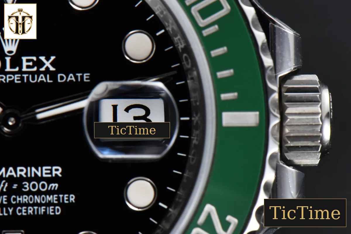 Submariner LV 126610 41mm Clean Factory Green Ceramic Black Dial SS Bracelet VR3235 — foto 9