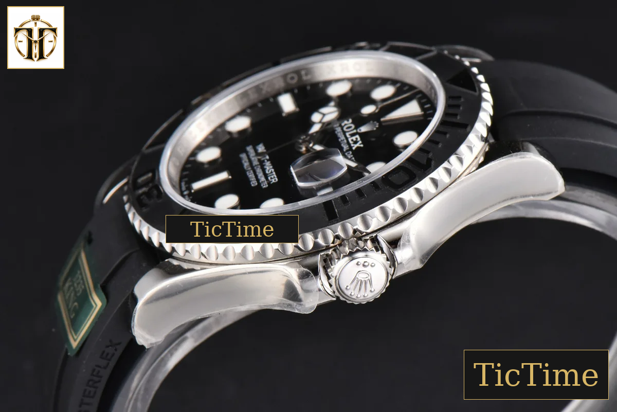Yacht-Master 3D 226659 42mm King Factory Black Ceramic Oysterflex Strap VR3235 — foto 11