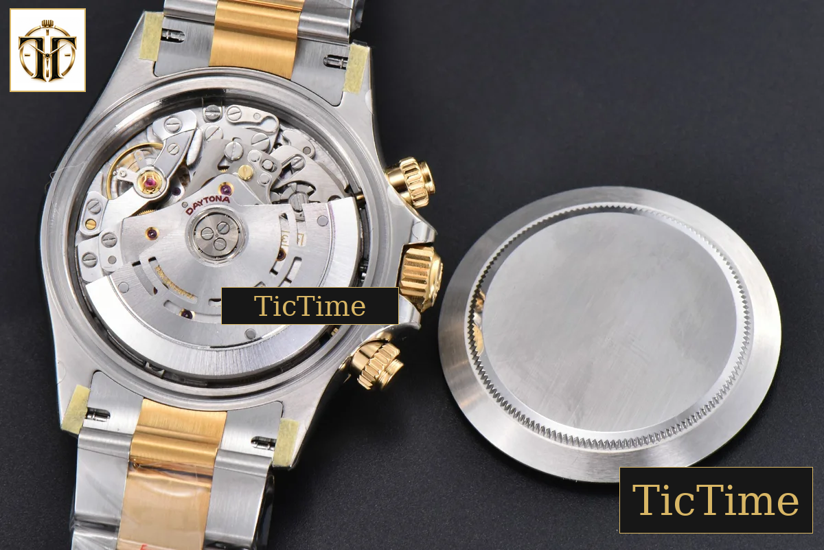 Daytona 116503 40mm Clean Factory YG/SS Black Dial Lume Marker YG/SS Bracelet SH4130 — foto 20