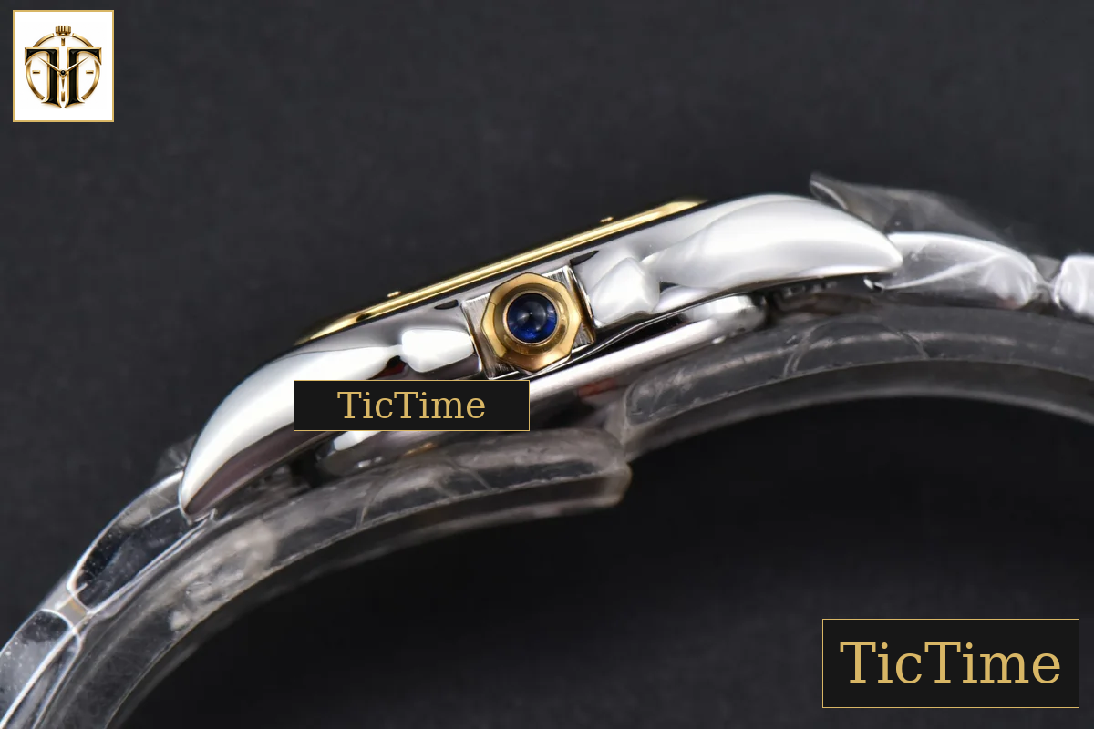 Panthère 22mm AF SS/YG White Dial SS/YG Bracelet Ronda Quartz — foto 13