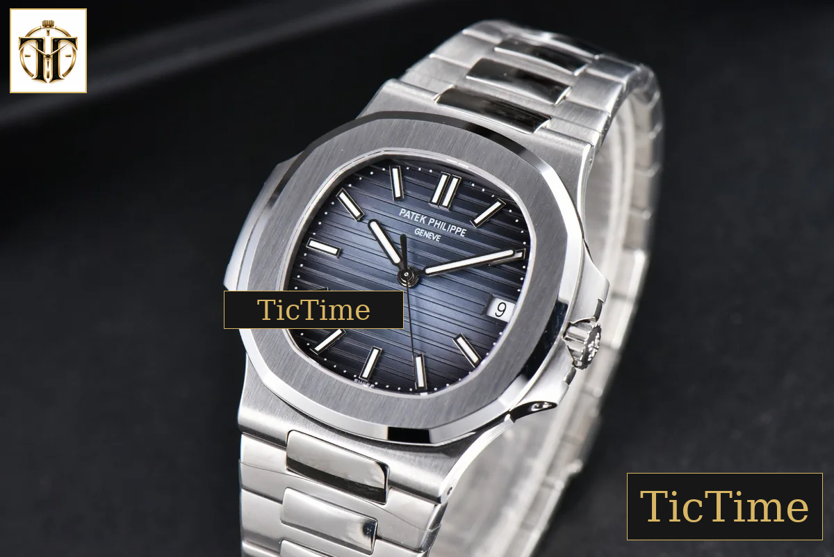 Nautilus 5711 40mm 3KF Blue Dial SS Bracelet V3 A324 — foto 6