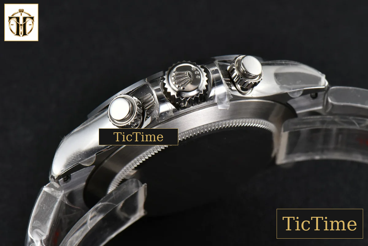 Daytona 116500 BTF Black Ceramic Black Dial SS Bracelet 4130 — foto 17