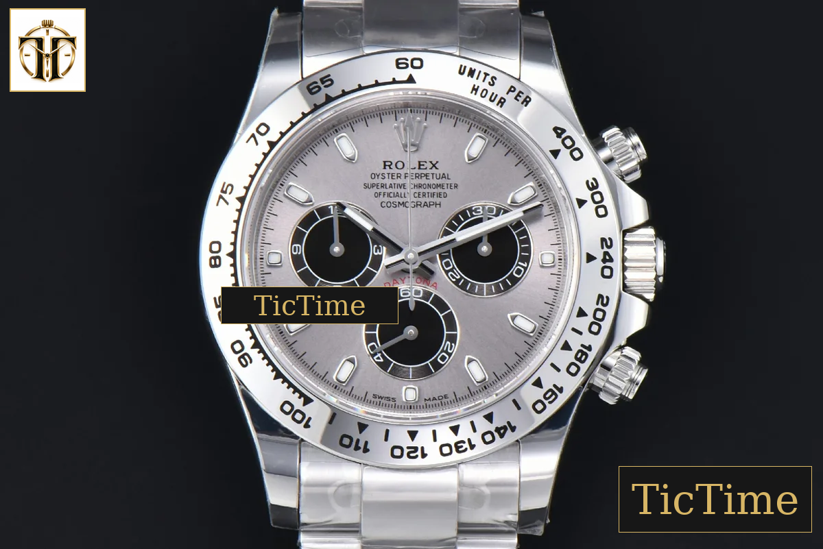 Daytona 116509 APSF SS Silver Dial Lume Marker SS Bracelet SH4130 — foto 2