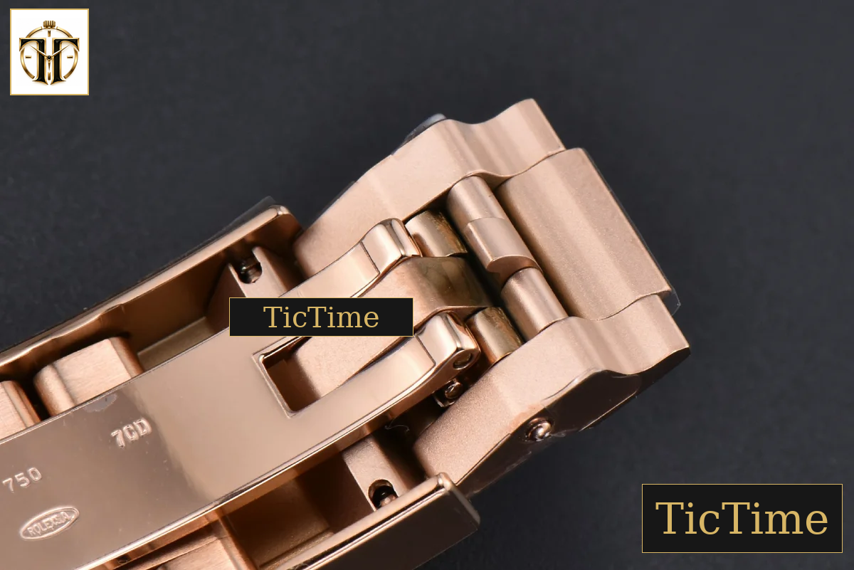 Daytona 116505 APSF RG Brown Dial Lume Marker RG Bracelet SH4130 — foto 36