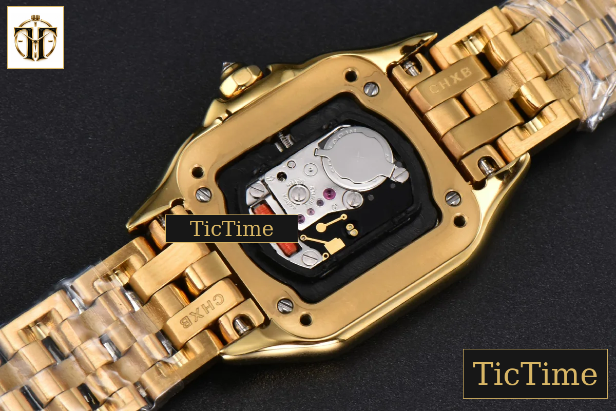 Panthère Secrete Ladies 22mm BVF YG White Dial YG Bracelet Ronda Quartz — foto 19