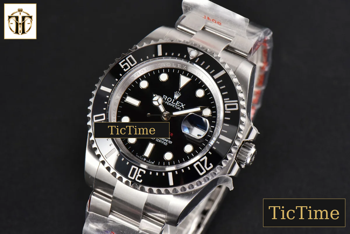Sea-Dweller Rehaut 126600 43mm CSF Black Dial SS Bracelet VR3235 — foto 5