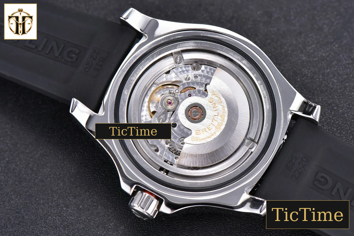 Superocean Automatic 44mm TF Black Dial Black Rubber Strap A2824 — foto 16