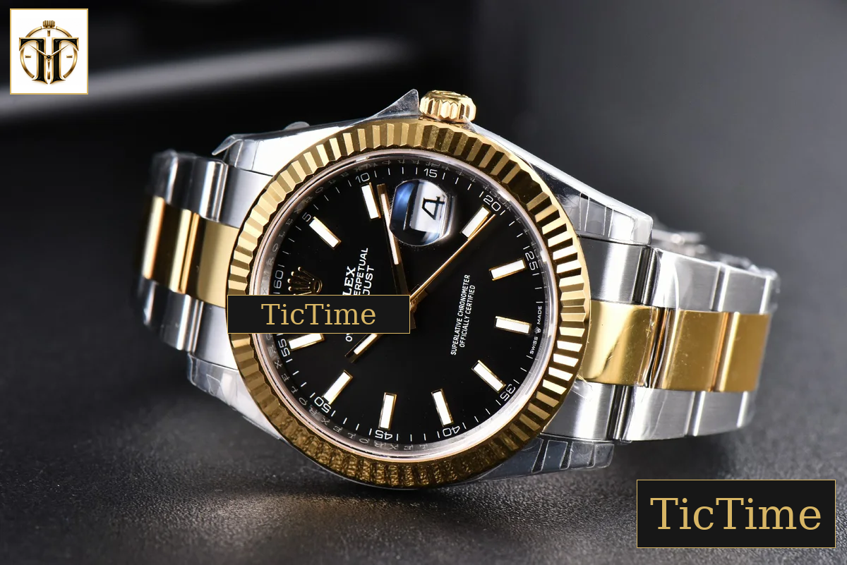 DateJust 126333 41mm VSF YG/SS Fluted Bezel Black Dial Oyster Bracelet VS3235 — foto 13