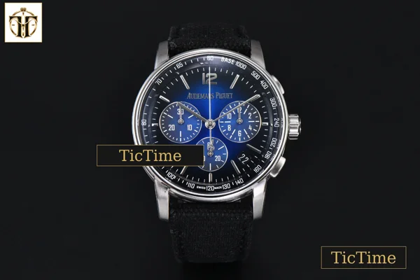 Foto frontal — Code 11.59 Chrono 26393 41mm APSF Smoky Blue Gradient Dial Black Nylon Strap SA4401