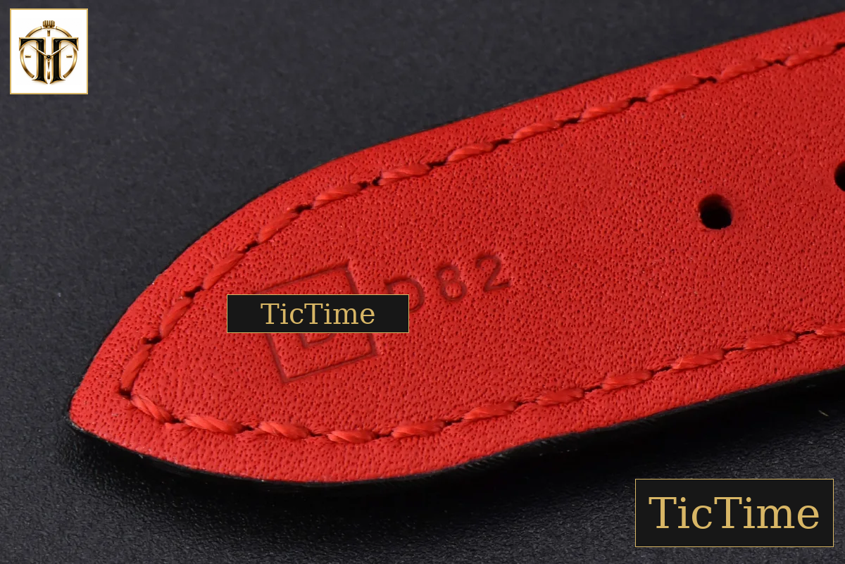 Calatrava 6007G 40mm ZF Black Dial Red Hand Nylon Strap 9015 — foto 31