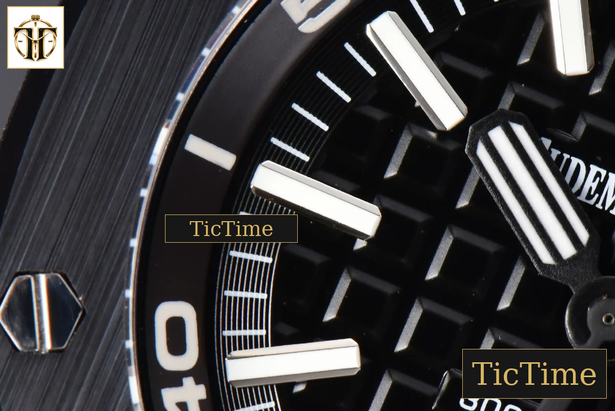 Royal Oak Offshore Diver 42mm IPF Black/Orange Dial Orange Rubber Strap MY9015 — foto 6
