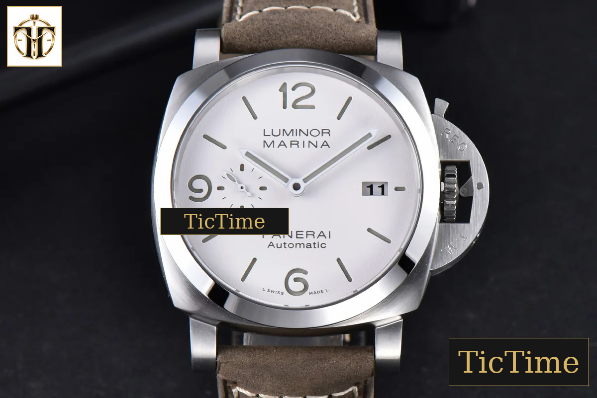 PAM1314 44mm VSF White Dial Gray Asso Strap P.9010 — foto 13