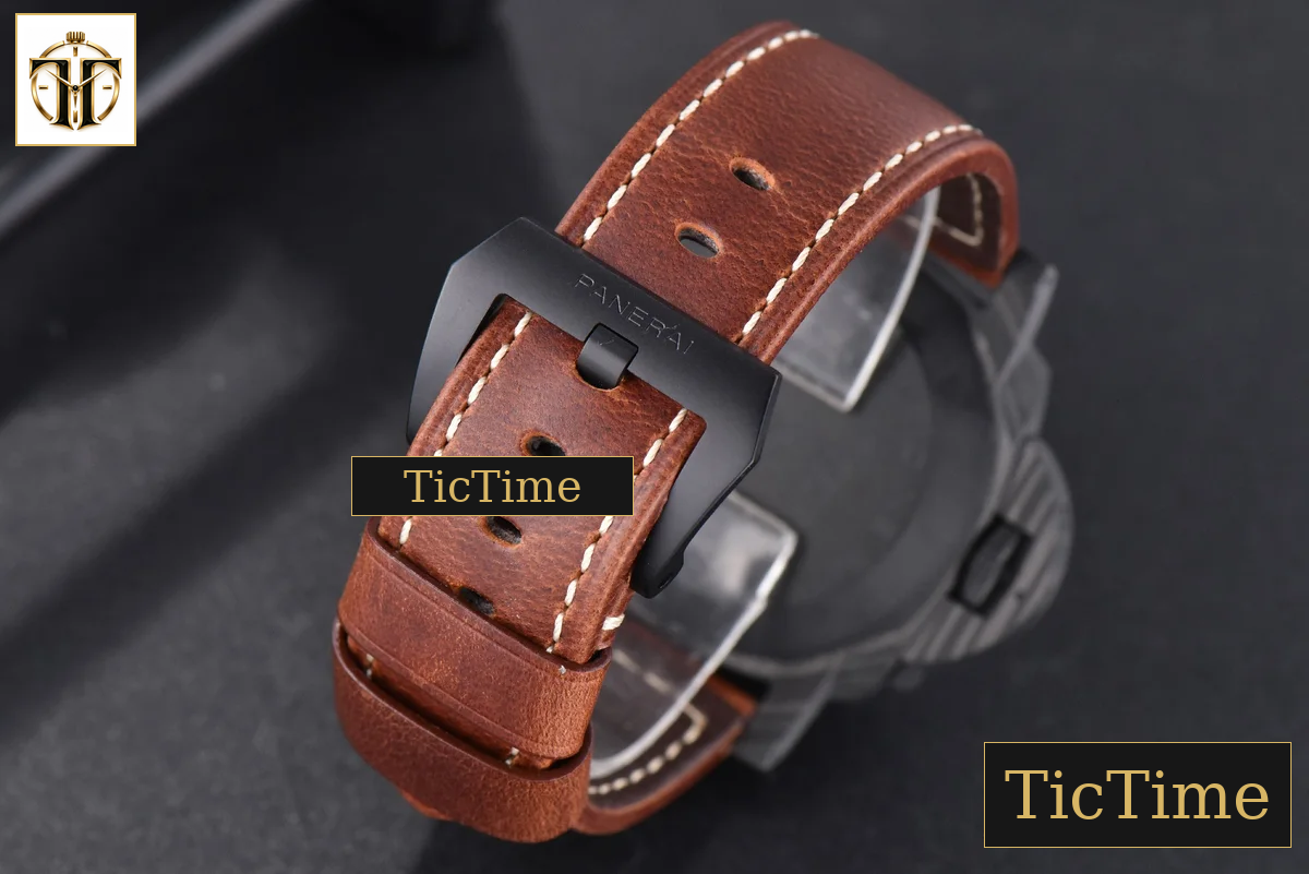 Luminor Carbotech Automatic PAM661 44mm VSF Black Dial Leather Strap P9010 — foto 21